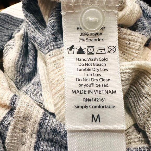 LuLaRoe Xanthe Striped Romper - M - NWT - Picture 10 of 11